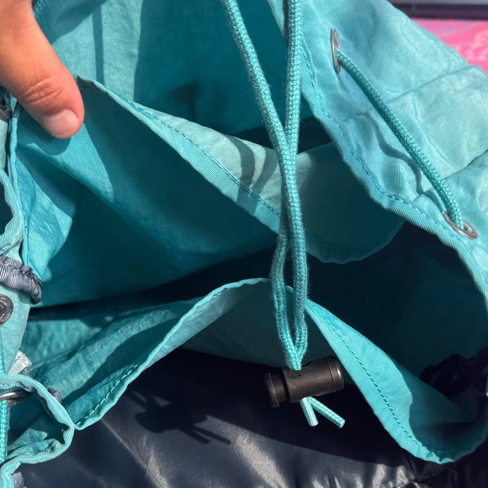 Kipling Turquoise Backpack - Picture 8 of 10